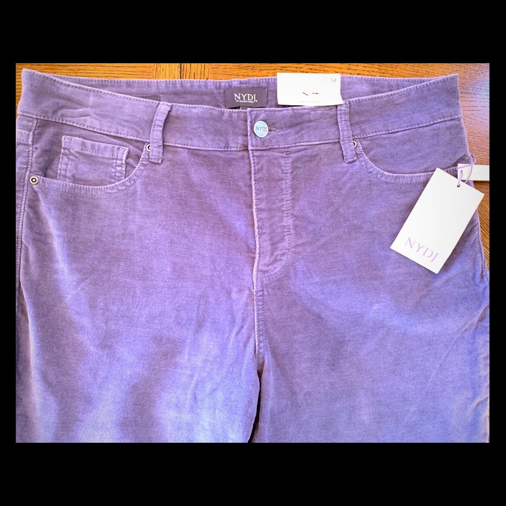 NYDJ “Fit is Everything” gray slimming jeans